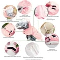 thumbnail image 5 of Waterproof Reflective Dog Raincoat with Hood,Adjustable Pet Rain Poncho(Pink,Medium), 5 of 9