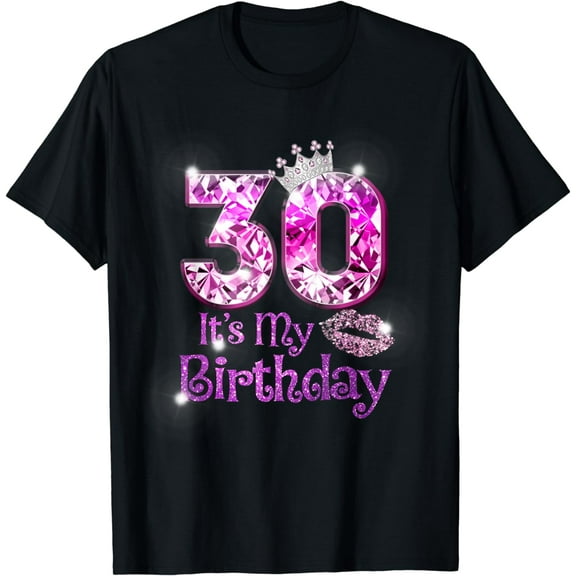 30 It's My Birthday 1992 30th Birthday Gifts Women Girls T-Shirt