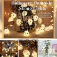 thumbnail image 2 of Cadena de luces LED ZHAOCHENG forma de calavera para Halloween 10 luces 4.92 pies, 2 of 5