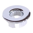 thumbnail image 4 of simhoa Sink Overflow Cover Overflow Rings,Insert Circle Sink Hole Cover,Bathroom Vanity Silver, 4 of 8