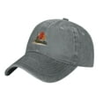 thumbnail image 2 of ZICANCN Autumn Landscape Adjustable Baseball Cap Women , Hats for Men Adult Washed Cotton Denim Baseball Caps Fashion Gray, 2 of 8