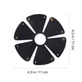thumbnail image 4 of Miangastore Outdoor Camping Light Shade Leather Light Cover Hanging Light Lampshade ML4, 4 of 8
