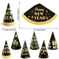 thumbnail image 3 of 12pcs New Years Eve Hats 2025 for New Years Eve Party Supplies 2025,exquisite appearances to bring you more fun, 3 of 5