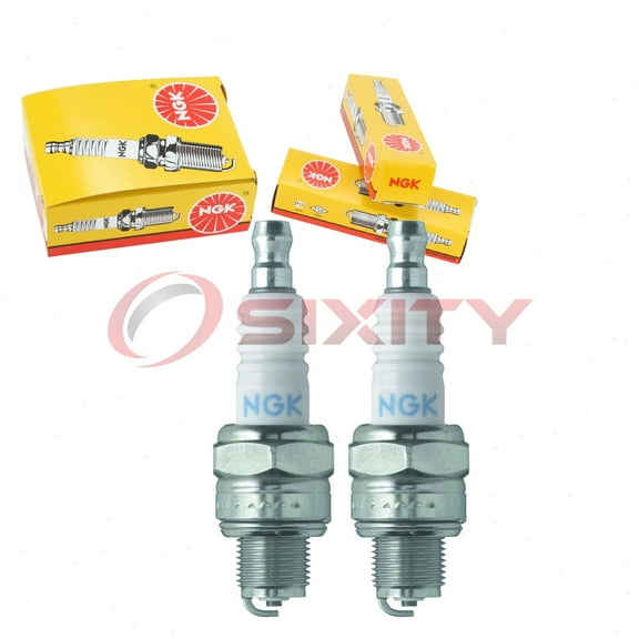 2 pc NGK 5474 Standard Spark Plugs for 168534-0 Ignition Wire Secondary