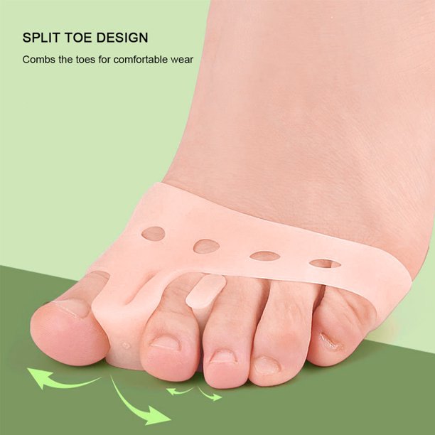 1 par de espaciadores ortopédicos Hallux Valgus herramienta para el cuidado de los pies para mujeres y hombres