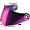 Ruby Mirror, variant on Exo At960 Faceshield Blue Mirrored