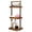 3 tier Large, variant on Teak Wood Shower Caddy Corner, 2 Tier Bathroom Organizer Countertop, Standing Shower Rack with Handle, Stand Up Shower Basket for Shampoo, Shelf for Kitchen & Bath