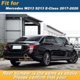 thumbnail image 4 of Tapa del gancho de remolque del parachoques trasero Cubierta del ojo de remolque para Mercedes Benz W213 S213 Clase E 2017-2020 2138850022 A2138850022 Accesorios para automóvil, 4 of 5