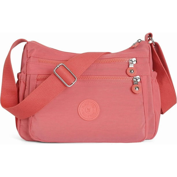 JennyShop Bolsa De Mensajería Ligera, Bolsas De Cuerpo Cruzado De Moda Para Mujeres Impermeable Bolsa De Bolsillo De Nylon Casual Bolsa De Bolsillo