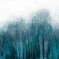 thumbnail image 2 of Gonzalez, Roberto 20x20 White Modern Wood Framed Museum Art Print Titled - Tonal Blue Woods II, 2 of 4