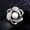 Silver, variant on Gold Brooches for Women Rhinestone Scarf Ring Buckle Clip Scarf Clip Versatile Brooch