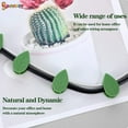 thumbnail image 6 of Spencer 100Pcs Plant Climbing Wall Fixture Clips, Self-Adhesive Hook Vines Traction Invisible Holder Supporting Wire Fixing, Green Leaf Simulation for Garden Wall Clip, 6 of 8