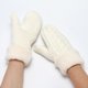 thumbnail image 3 of Guantes de invierno para mujer, manoplas cálidas, guantes gruesos de lana tejida, manoplas novedosas, 3 of 3