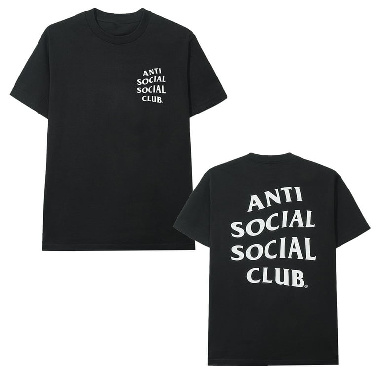 Anti Social Social Club Logo 2 Tee (SS20)Black - Walmart.com