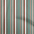 thumbnail image 1 of oneOone Cotton Silk Dusty Teal Green Fabric Stripes Fabric For Sewing Printed Craft Fabric By The Yard 42 Inch Wide-JA, 1 of 6