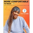 thumbnail image 4 of LC-dolida Auriculares para Dormir Bluetooth, Auriculares con Diadema, Auriculares inalámbricos, Antifaz para Dormir, Deportes, Regalos, Entrenamiento, Trotar, Yoga, insomnio, Viajes en avión, meditaci, 4 of 5