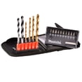 thumbnail image 1 of Juego de Brocas y Puntas Hex 17 Pzs Metal y Concreto Makita D-31762, 1 of 2