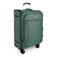 thumbnail image 2 of 28 Inch Large Softside Checked Luggage,Expandable Soft Shell Suitcase with Spinner Wheels and TSA Lock,Durable Lightweight Travel Case,XJ1907-Grey, 2 of 10