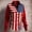 #01 Deep Red, variant on Women's American Flag Button Down Shirt 250th Anniversary 1776-2026 Retro Floral Embroidery Long Sleeve Collared Dressy Casual 4th of July Patriotic Tops for Party Vacation, #01 Beige, S