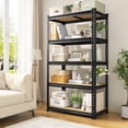 thumbnail image 3 of REIBII 5 Tier Garage Shelving Heavy Duty 2000LBS Storage Shelves Units,28"Lx12"Wx60"H, 3 of 12