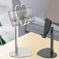 thumbnail image 2 of HEVIRGO Universal Heart Shaped Adjustable Desktop Mobile Phone Tablet Holder Desk Stand, 2 of 10