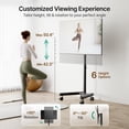 2026 Upgraded Mobile TV Stand for 13-50