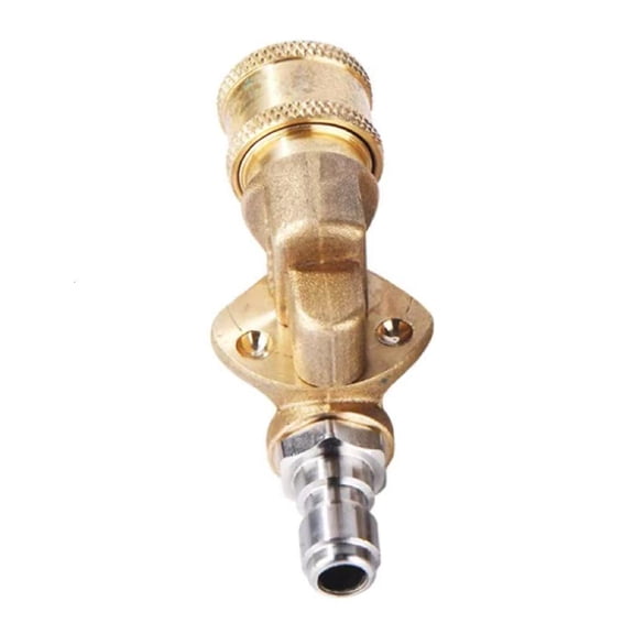 Universal Rotary Coupler 1/4 Inch High Performances Rotary Coupling Rod for Pressure Washer Sprays Nozzle Cleaning Tool