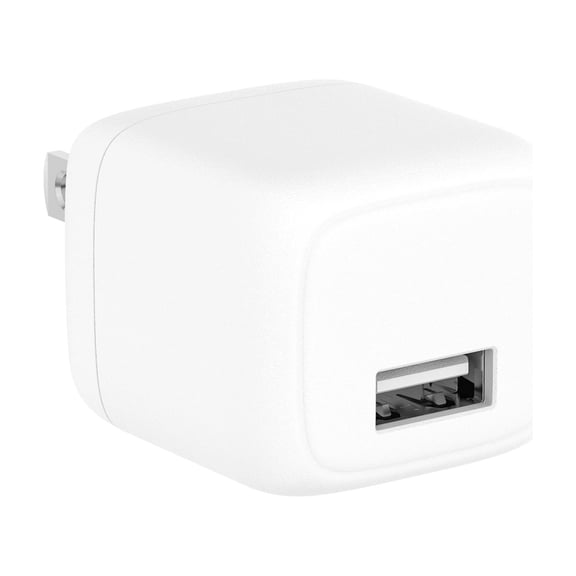 ONN 2.4A Wall USB Charger Universal White