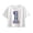 WHITE, variant on Instant Message - Number One USA Athletics - Youth Girls Boxy T-Shirt