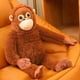 thumbnail image 3 of Simulation Monkey Orangutan Doll Super Soft Stuffed Animals Plush Toys Shoulder Bag Cartoon Sofa Decor Boys Girls Birthday Gifts, 3 of 5