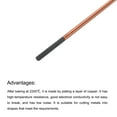 thumbnail image 4 of 10pcs 4mmx355mm(0.16"x14") Carbon Arc Air Gouging Rods Copper Graphite Coated Gouging Electrode Rods, 4 of 6
