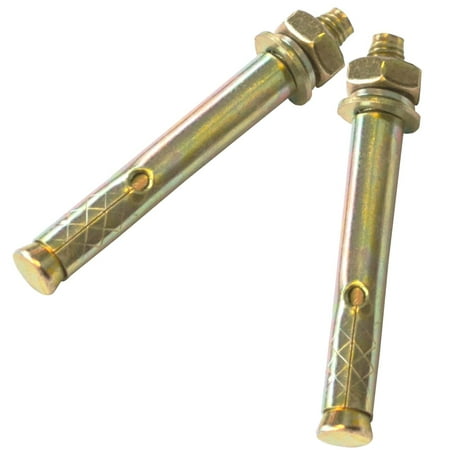 

10 PCS M8*80mm Expansion Bolts Hex Bolt Sleeve Concrete Anchor (M8*80mm 10)