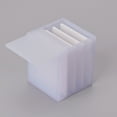 thumbnail image 4 of FELTECHELECTR 1 caja de almacenamiento para extensiones de pestañas multicapa, vitrina de maquillaje para pestañas, color blanco, 4 of 7