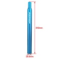 thumbnail image 7 of Straight Bike Seatpost Seat Post / / 28.6/31.6mm - Blue, 28.6 Blue	28.6x350, 7 of 7