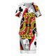 thumbnail image 3 of of Clubs Classic Card Deck Casino Poker Q Clubs Loose Pocket Dress Clothing female women's summer jumpsuit Dresses gala, 3 of 6