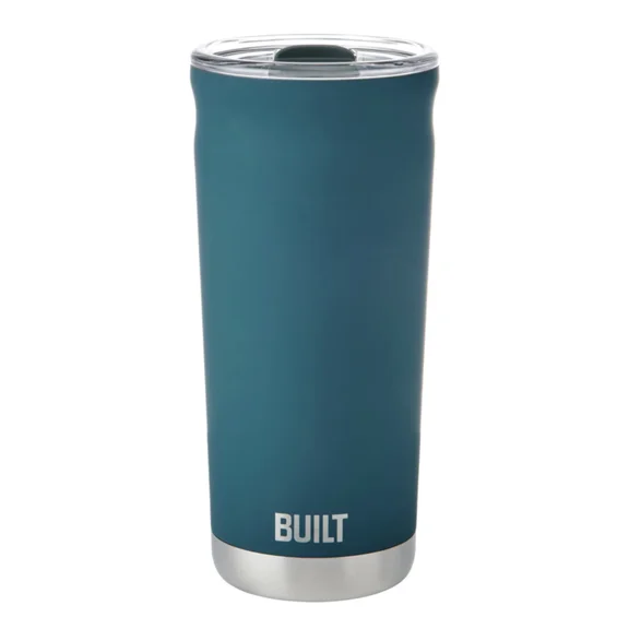 Built Torrent 20 Oz Double Wall Insulated Stainless Steel Water Bottle, Teal