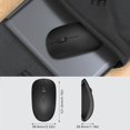thumbnail image 5 of for Laptop, Gaming Mice  , 2.4G Cordless Mice with USB A Nano Receiver with Noiseless Click for PC/MacOS/iPad/Linux/Desktop/Chromebook,  Optical 3 Button, Black, 5 of 6
