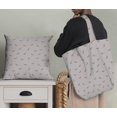 thumbnail image 5 of Soimoi Gray Poly Georgette Fabric American Robin Bird Decor Fabric Printed BTY 42 Inch Wide, 5 of 5
