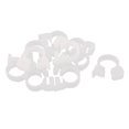 thumbnail image 5 of 10 Pcs 10-10.5mm Range Plastic Adjustable Band Hose Pipe Fastener Clamp, 5 of 5