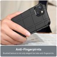 thumbnail image 6 of SaniMore Case for iPhone 14 Plus 6.7" 2022, Rugged Heavy Duty Protective Cover Anti-slip Drop-proof Slim Lightweight Anti-scratch 360°Full Protective Cover For iPhone 14 Plus, Black, 6 of 7