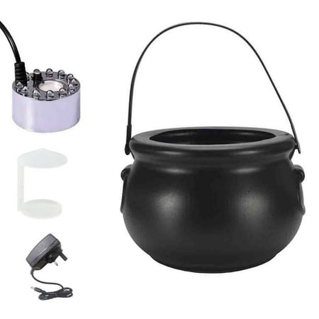 

Black and friday deals 2023 Kuluzego Halloween 12 LED Lights Spray Sprayer Decoration Witch Pot Sprayer Pond
