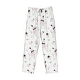thumbnail image 2 of Fotbe Cute Poodle Dog Men's Pajama Pants,Sleepwear Pants,Pj Bottoms Drawstring And Pockets-XX-Large, 2 of 7