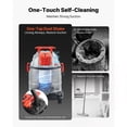 thumbnail image 3 of KFFKFF 5.8 Gallon Wet Dry Vacuum, 4 Peak HP Shop Vac with Self-Cleaning, Dual-Filter System, 900W Motor, 1.25in x 7ft Hose, 9.8ft Power Cord, Metal Tank for Jobsite, Workshop, Garage, Home, 3 of 9