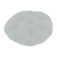 thumbnail image 1 of Cojín de repuesto para silla colgante tipo huevo, transpirable, ligero, portátil, de 19,69 pulgadas Gris claro, 1 of 9