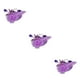 thumbnail image 3 of Diadema de malla de plumas Qarigey para dama color púrpura Ajuste elegante y ajustable, 3 of 6