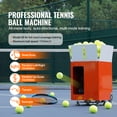 thumbnail image 2 of KFFKFF Mobile Tennis Ball Launcher, Automatic Ball Thrower with Capacity for 100 Balls, Equipped with 5 Motors, Provides Over 2 Hours of Continuous Use, Rechargeable Battery, Controlled via App, 2 of 9