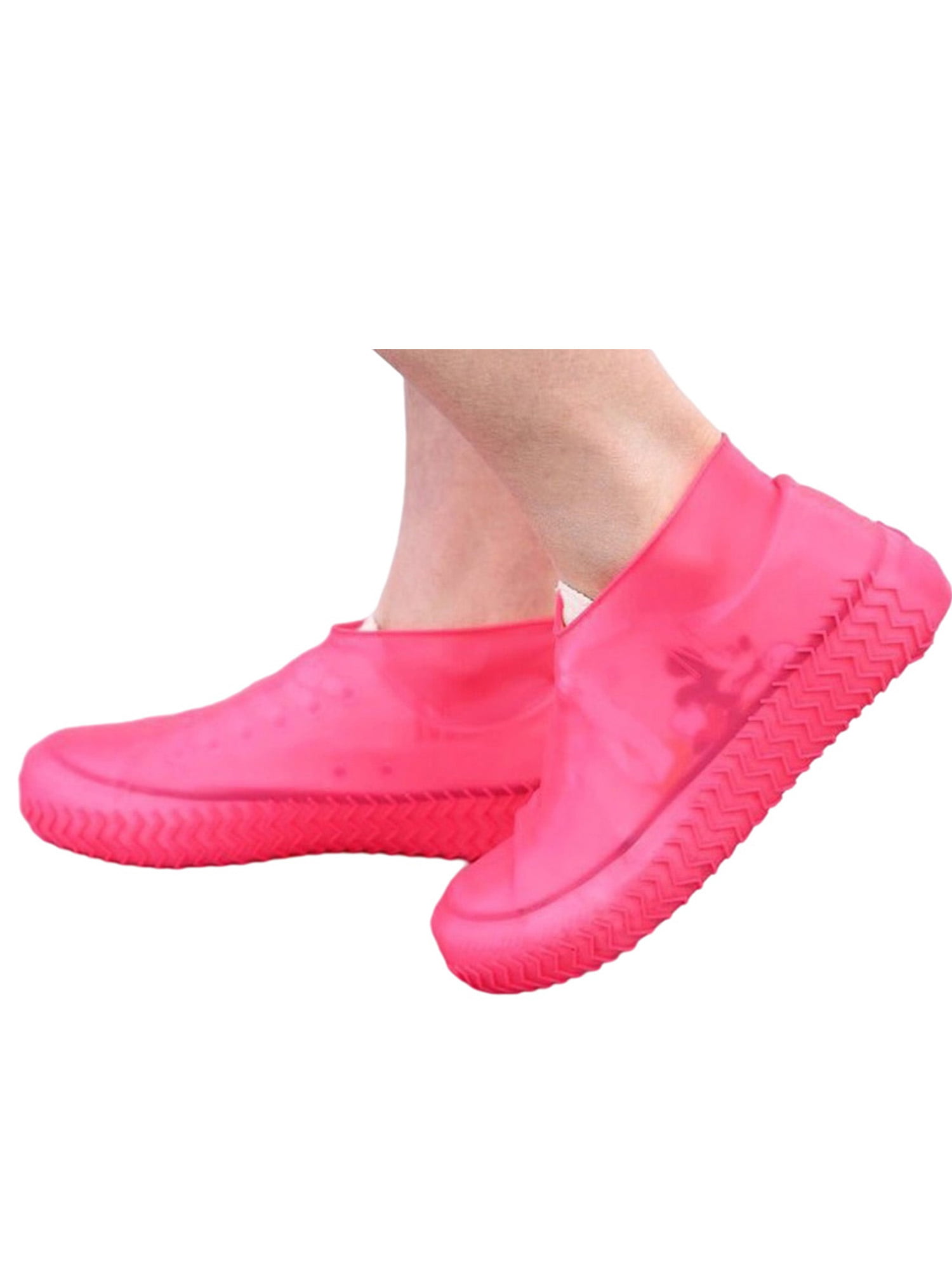 New Covers Accessories Slip-resistant Overshoes Boot  Latex Rain Shoes Rubber 