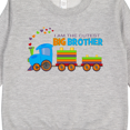 thumbnail image 3 of Inktastic I Am the Cutest Big Brother Train Toddler Sweatshirt, 3 of 4