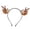 D, variant on Fuzzy Antler & Mushroom Headband, Women's Forest Fairy Halloween Costume Hair Accessory (1 PC) A