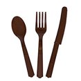 thumbnail image 1 of Unique Party Silverware Plastic Cutlery Set (Pack of 18), 1 of 3